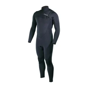 7TILL8 - Combinaison 3/2mm - Front Zip - Fullsuit - Black